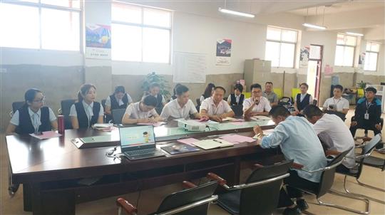 广西万搏体育集团有限公司
集团有限公司博白分公司2019年上半年工作总结暨下半年工作部署大会顺利召开 