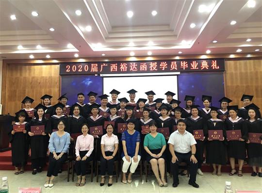 乘风破浪 再创佳绩 —2020届函授学员毕业典礼在万搏体育集团有限公司
集团成功举办    